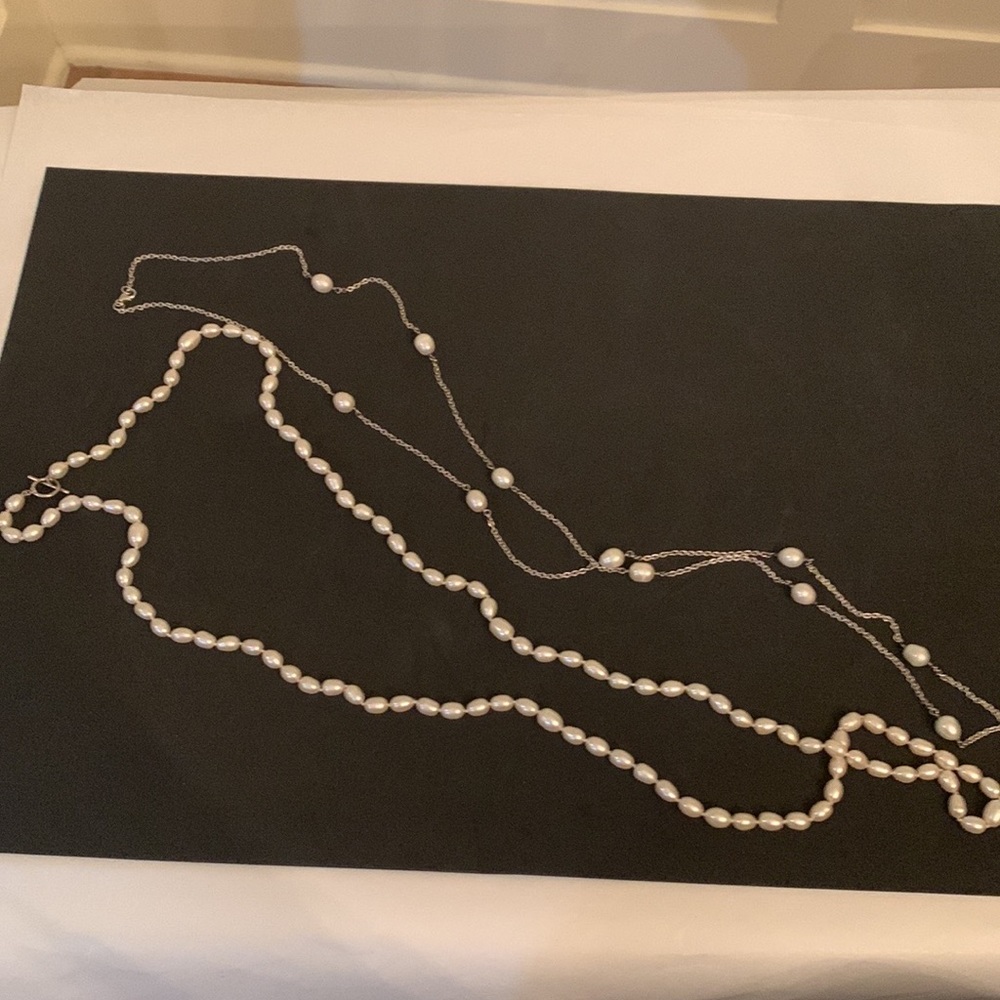 Pearl necklaces